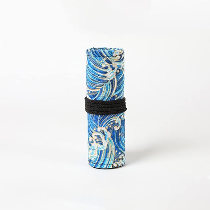 DIYOMR 24/36/72 Slots Pencil Wrap Pencil Rolls, Artist Colored Pencils Roll Up - Image 7