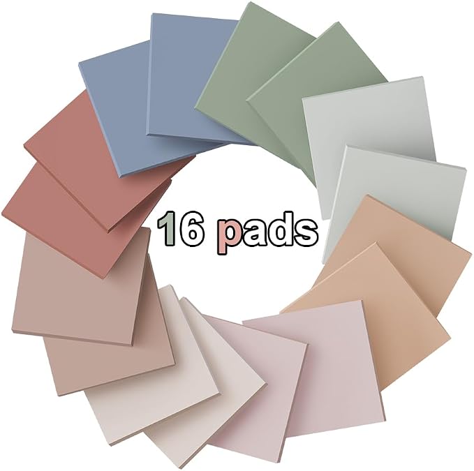 Pop Up Sticky Notes 3x3 in Accordion Stickies Super Sticking Power Memo Pads - Image 2