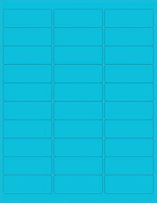 NextDayLabels - 8-1/2 x 11 Neon Color High Light Fluorescent Labels by NextDayLabels