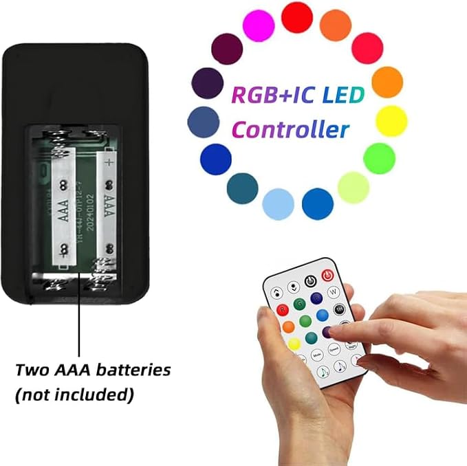 NBBUFF Led Light Bar with Music SynC Color Changing, Led Bar with App & Remote - Image 7