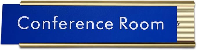 10 Pack Aluminum Name Plate Holders - Image 4