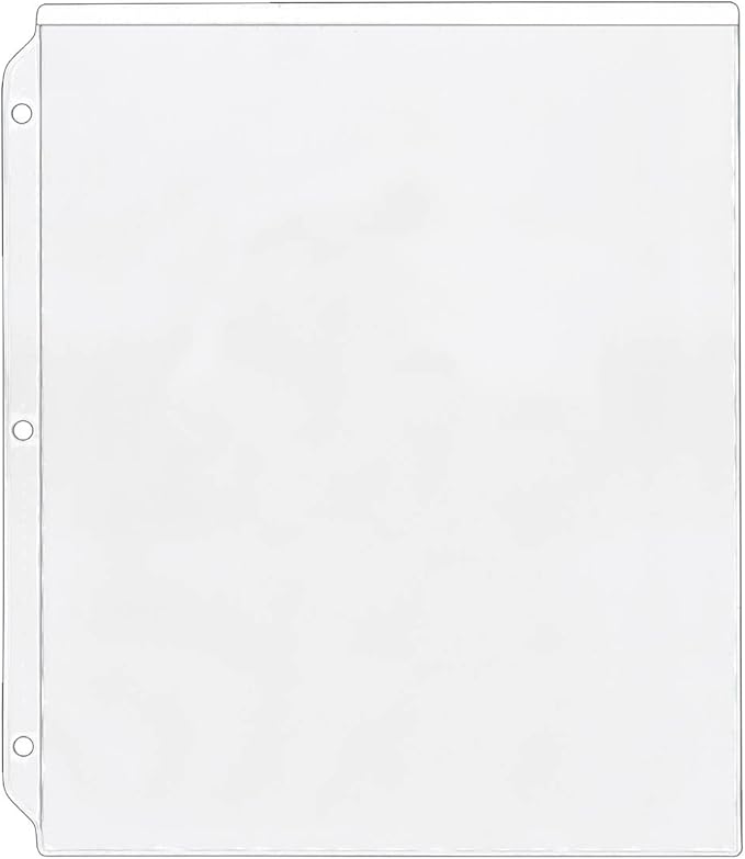 StoreSMART® - Plastic Sheet Protectors - 9" x 12" - 50-Pack - SPT750-50 by StoreSMART
