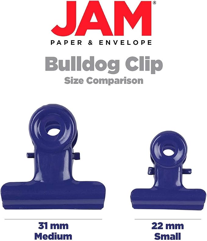 JAM PAPER Metal Bulldog Clips - Image 7