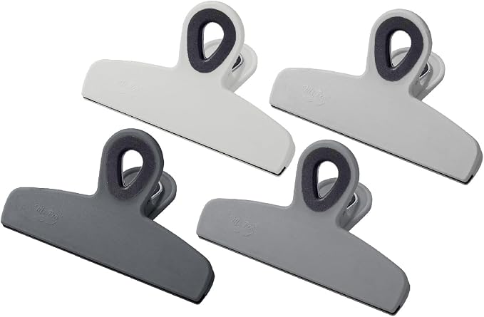 Mr. Pen- Magnetic Bag Clips, 4 Pack, Durable Plastic by MrPen