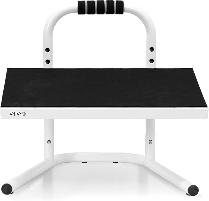 VIVO Ergonomic Height Adjustable Foot Rest Relief Platform, Elevated Stool by Unknown