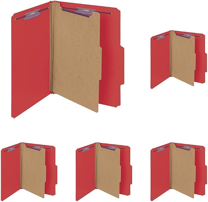 Smead Pressboard Classification File Folder by SMEAD