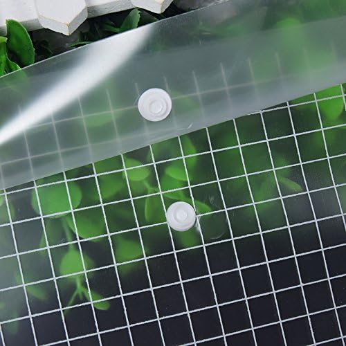 BIGEBO 10 PCS Plastic Folders for File, Transparent My Clear Bag, Office - Image 4