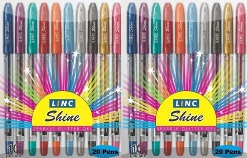 Linc Shine Sparkle Glitter Gel Pen by LincPens