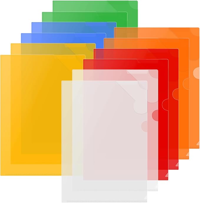 ViVin 12 Pack Transparent Sheet Protectors by ViVin