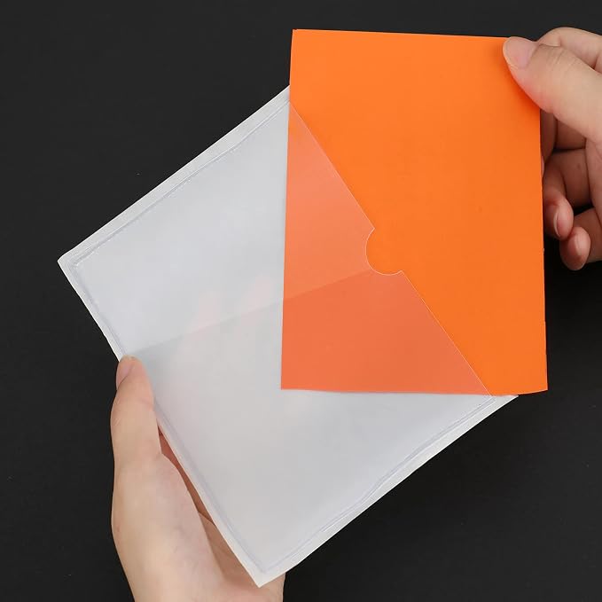 30 Pack Self-Adhesive Index Card Pockets - Image 6