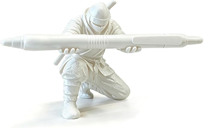 3D Printed Ninja Pen Holder by Unknown