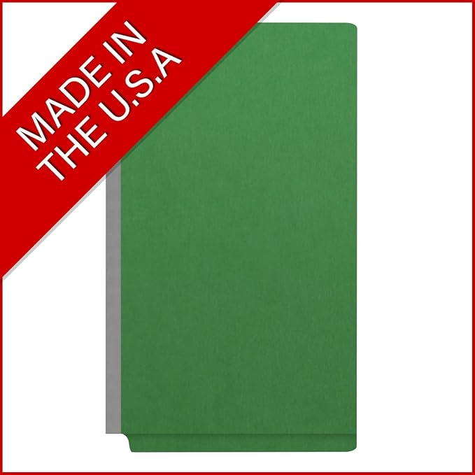 Ecom Folders End Tab Pressboard Classification Folders | Legal Size 25 Pt Stock - Image 5
