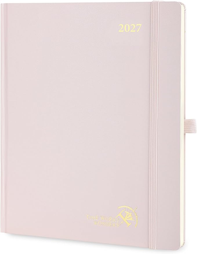 POPRUN 2027 Planner Weekly and Monthly, Large 8.5" x 10.5" Calendar, Jan 2027- by POPRUN