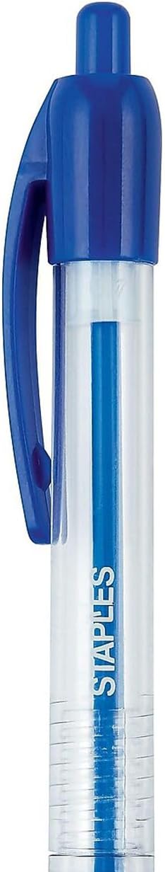 STAPLES Retractable Ballpoint Pens, Medium Point 1.0mm, 36 Pack – - Image 2