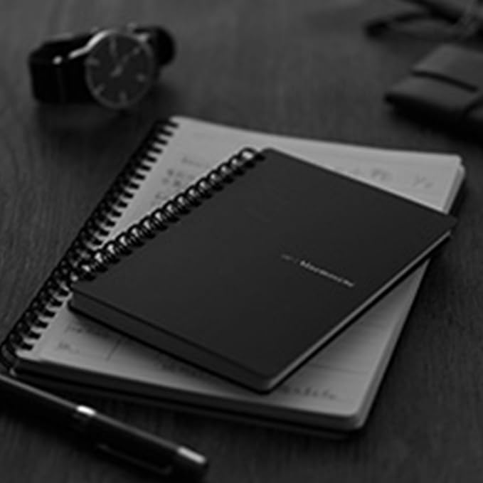 Maruman Mnemosyne Dot Grid Notebook- B5, 9.92" x 7.56", 80 Sheets / 160 Pages - Image 8