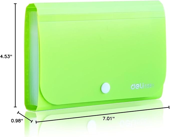 Expanding File Folder, Subdivision Accordion File Folder Mini Organizer PP - Image 7