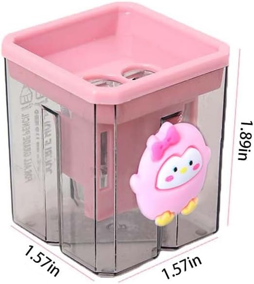 2PCS Pencil Sharpener 2PCS Pencil Sharpener, Lip Liner Sharpener, sharpened - Image 6
