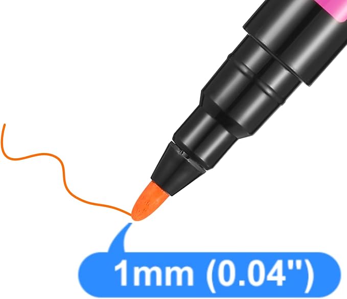Liquid Chalk Markers Magnetic Wet Erase Markers - Image 7