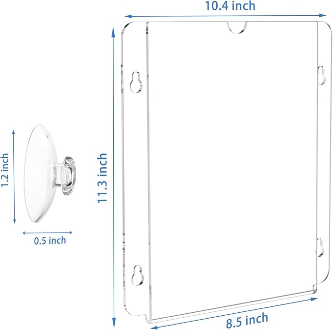 HIIMIEI Acrylic Window Sign Holder - Image 2