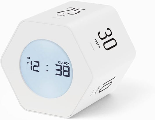 mooas Multi-Hexagon Clock Cube Timer, Digital Clock Time Timer, Pomodoro Timers by mooas