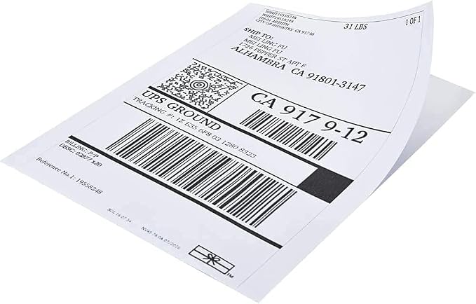 LabelMore 8.5 x 11 Full Sheet Sticker Label - Image 7