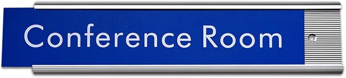 10 Pack 2” x 10” Aluminum Name Plate Holders - Image 4