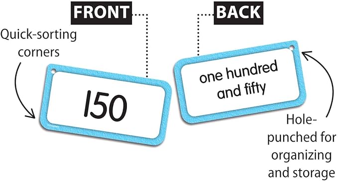 Teacher Created Resources Numbers 0-150 Flash Cards - Image 3