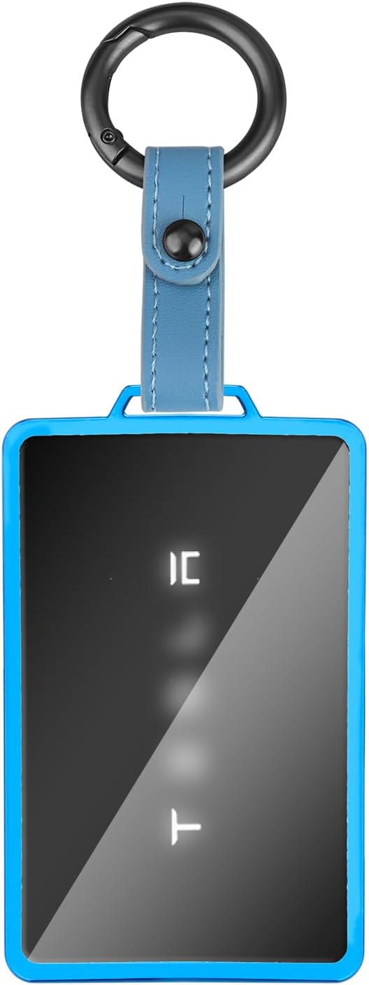 FT FUNTOR for Tesla Transparent Key Card Holder, TPU Card Case Protector by FTFUNTOR