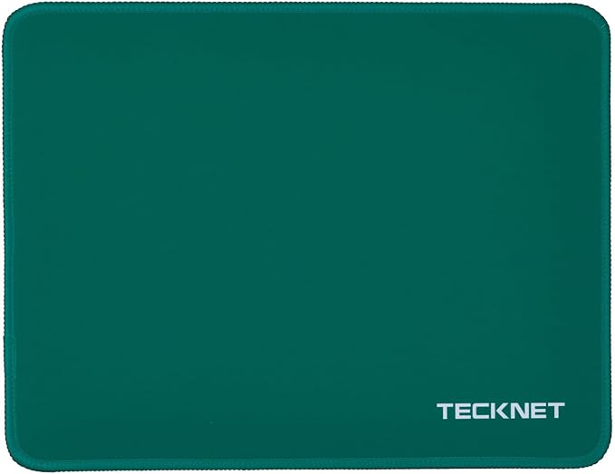 TECKNET Mouse Pad with Anti-fray Stitchin, Waterproof Surface & Non-Slip Rubber by Tecknet
