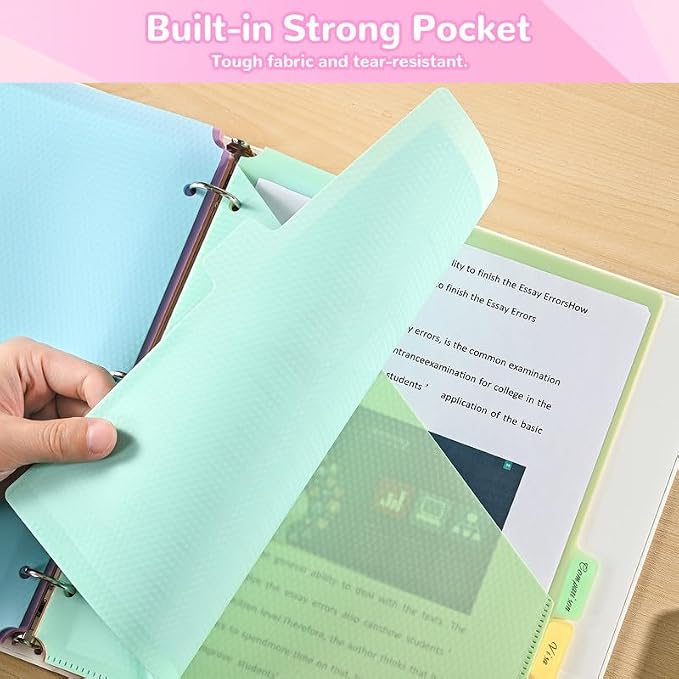 SUIN 8 Tab Binder Dividers - Image 4