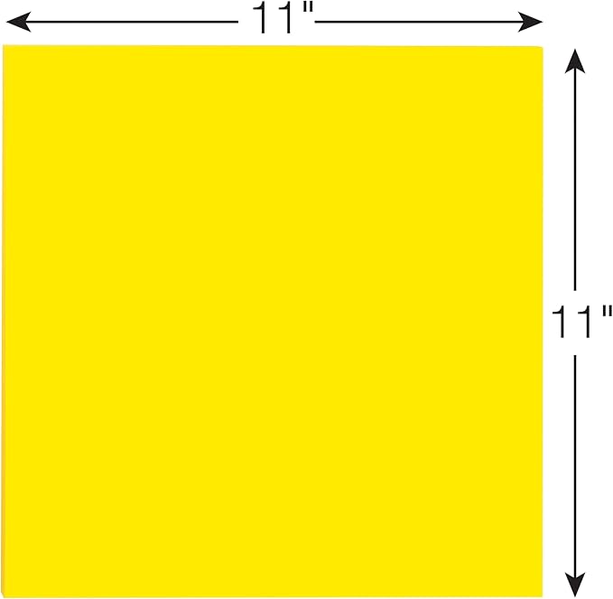Post-it Super Sticky Big Notes, 11 in. x 11 in., Extra Large Sticky Notes Yellow - Image 8
