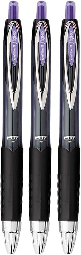 Advantage Gifts Signo 207 Roller Ball Retractable Gel Pens, Medium Point by Advantage+Gifts