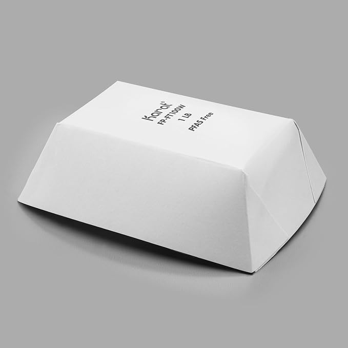Karat White Paper Food Trays Disposable Food Boats - Image 5