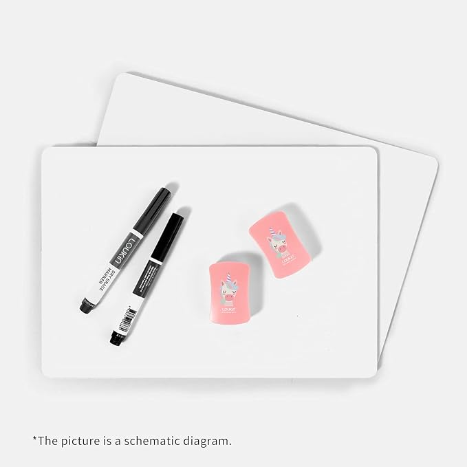 loukin 2 Pack Kid Magnetic Dry Erase Erasers, Mini Whiteboard Eraser, Small - Image 4
