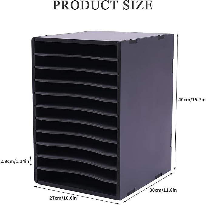 Mail Organizer 11 Slots, Literature Organizer - Image 6