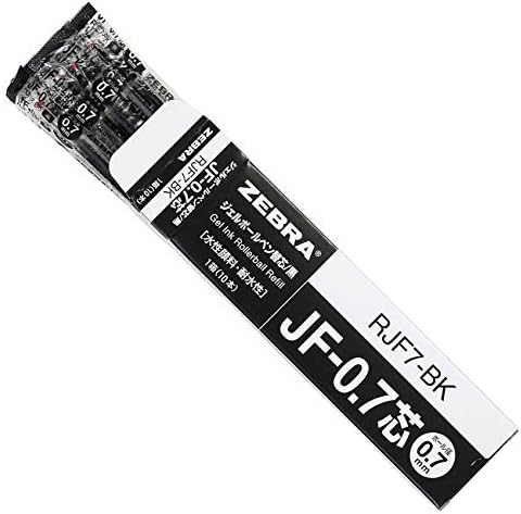 Zebra B-RJF7-R Gel Ballpoint Pen Refill, JF-0.7 Lead, 10 Pens - Image 3