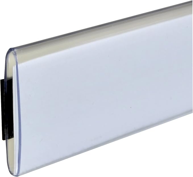 C-Line HOL-DEX Magnetic Shelf/Bin Label Holders, Side Load, 2 x 6 - Image 5