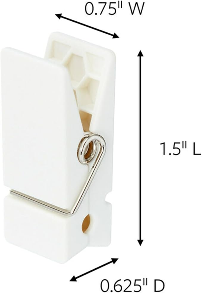 Command Spring Clips 2-Pack, Lightweight Decorations, and Office Organization – - Image 2