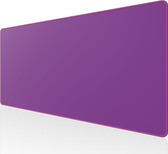 KTRIO Large Gaming Mouse Pad, Desk Mat, 31.5 x 15.7 in, Violet Purple, XXL | by KTRIO