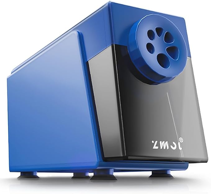 ZMOL Heavy Duty Electric Pencil Sharpener, 6-Hole Classroom Pencil Sharpener by ZMOL