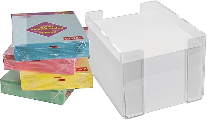 Azar Displays 255042 File Holder Acrylic Paper Ream Holder - Image 2