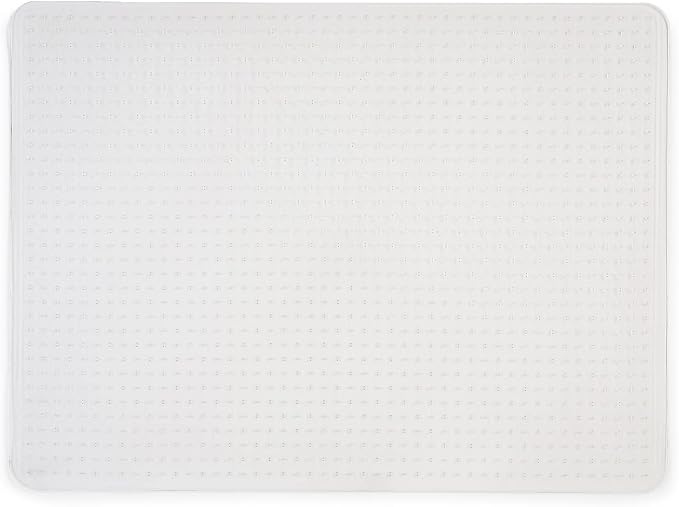 Staples Office Chair Mat, Medium-Pile Carpets, 48 x 36 Inch, Smooth Glide by Staples
