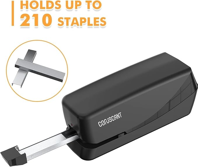 Coruscant Electric Stapler, No Jam Easy Reload, 25 Sheet Automatic Staplers - Image 5