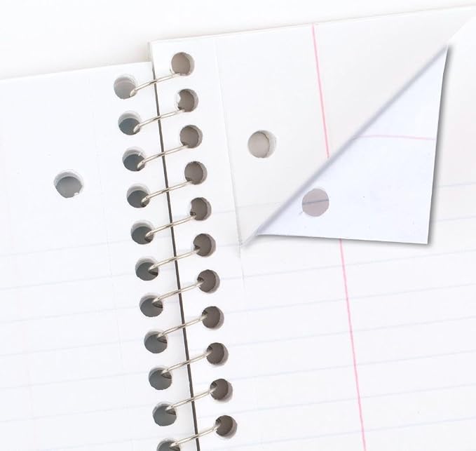 Mead Spiral Notebook, 6 Pack, 1 Subject, Wide Ruled Paper, 7-1/2" x 10-1/2" - Image 4