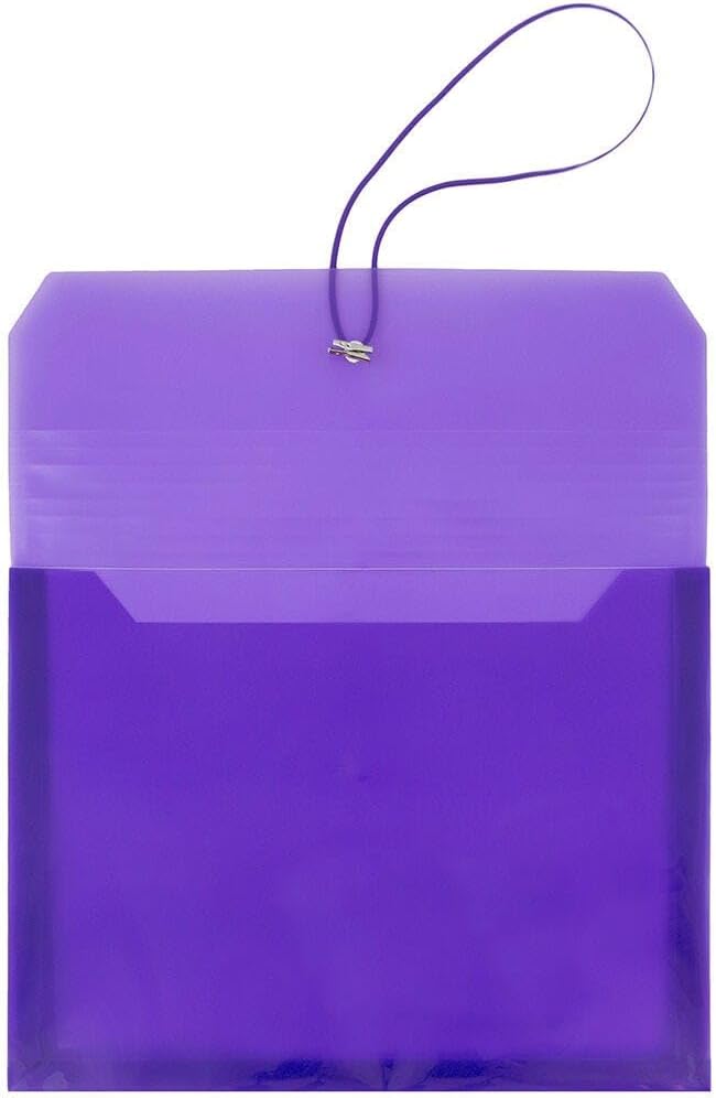 JAM PAPER Plastic Expansion Envelopes - Image 2