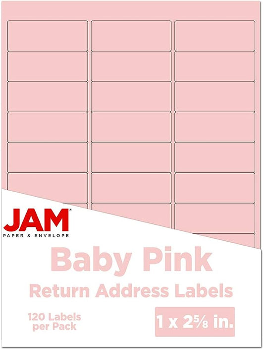 JAM PAPER Return Address Labels by JAMPaper
