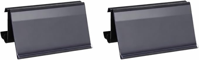 Kathfly 2 Pcs Wire Shelf Label Holders Compatible by Kathfly
