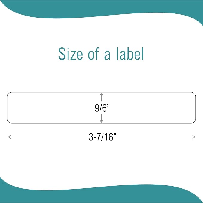 File Folder Labels 32 Sheets File Labels White Stickers a Total of 256 File - Image 2