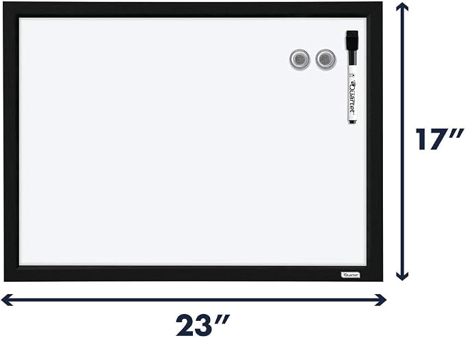 Quartet Magnetic Whiteboard, 17 x 23 inches White Board, Dry Erase Board - Image 5