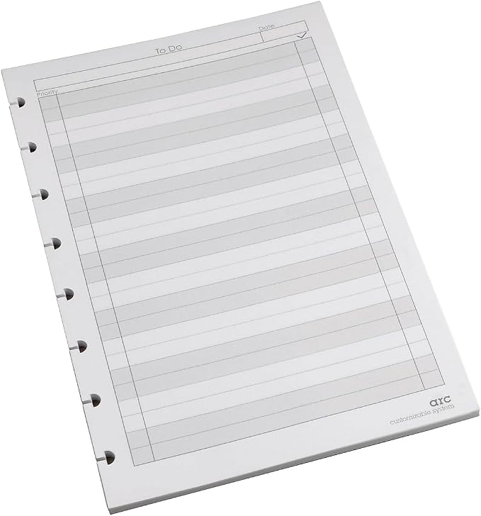 STAPLES Arc System To‑Do Refill Paper, Junior Size, 50 Sheets by Staples